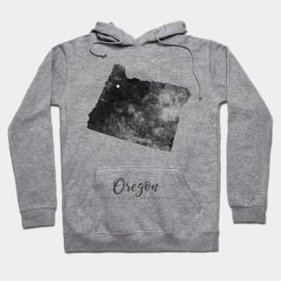 Oregon state map Hoodie